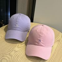 Casquette Vintage en Gros pour Hommes et Femmes, Broderie en Coton Lavé, Lettre Brodé, Couronne Souple