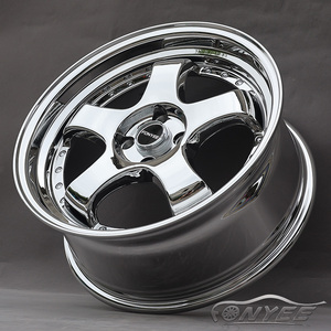 ล้อแม็กซ์ Fonyee สำหรับ SSR Chrome <span class=keywords><strong>5</strong></span> ก้าน <span class=keywords><strong>5</strong></span> รู ขนาด <span class=keywords><strong>14</strong></span> 15 17 18 นิ้ว 4x100/114.3 5x100/114.3/120 สำหรับรถยนต์ - Product Image 3