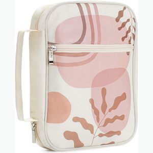 Échantillon gratuit, source d'approvisionnement directe, étui de protection pour Bible, sac d'église avec emplacements pour stylos/pochette zippée, cadeau pour femmes - Product Image 1