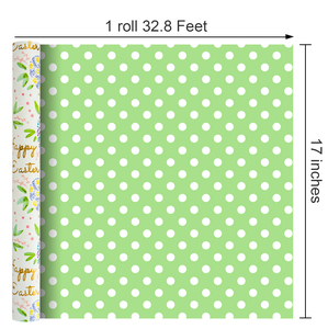 กระดาษห่อไข่อีสเตอร์สีเขียวสดแบบดั้งเดิม - Product Image 5