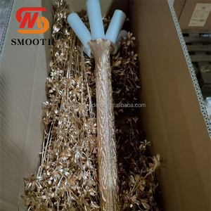 Árbol de flor de cerezo artificial suave, árbol artificial grande de pie, árbol de Flor de Oro, árbol de flor de cerezo para venta al por mayor - Product Image 6