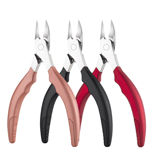 Hot Selling Stainless Steel Toe Finger <b>Nail</b> Clippers Ingrown Toenail Trimmer <b>Tool</b> Care Kit Easy Cuticle Pusher Nipper Thick - Product Image 1