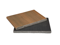 Revêtement de sol WPC écologique recyclé avec couche d'usure renforcée anti-rayures, aspect bois composite, idéal pour la décoration de propriétés locatives
