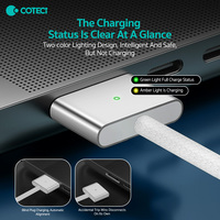 Cable de Carga Magnético Flexible y Resistente al Desgaste COTECi de 140w de Carga Rápida Tipo-C para Macbook
