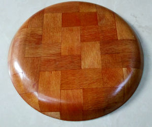Juego de platos de madera de 13 "con cuencos novedosos, vajilla artesanal duradera y ecológica para restaurantes y hoteles, opción de logotipo personalizado - Product Image 3