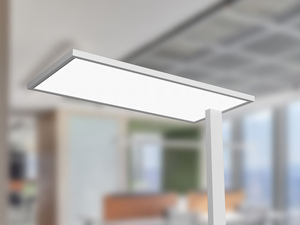 Led miễn phí đứng văn phòng làm việc đọc lên và xuống ánh sáng sàn ánh sáng mờ Đèn sàn - Product Image 3