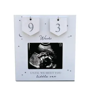 2022 Nieuwe Collectie Foto Momenten Baby Keepsake Frame Verwachten Ouders Geschenken Sonogram Fotolijst