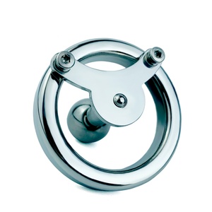 Dispositivo de castidad masculino de acero inoxidable, jaula con cierre negativo, jaula suave y transpirable para hombres, cinturón de bloqueo metálico - Product Image 4