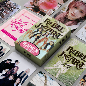 KPOP 92 pcs/boîte IVE Rebel Heart Photocard Lomo Card Photo Card - Product Image 1