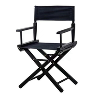 Chaise de réalisateur en bois Tallyman 24 pouces, personnalisée OEM Feistel 2024, durable, confortable, pliable, toile, plage, cinéma, film
