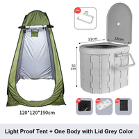 Randonnée Plage Bateau Longue Conduite Voyage Porta Pot Caravane Camper Tabouret Remorque En Plastique Portable Toilettes Camping Toilette Extérieure
