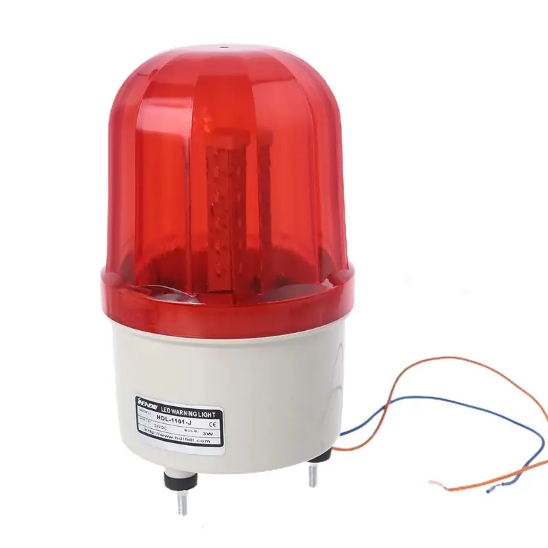 Lumiere Dalarme Spia Luminosa 12V Alarm Putar Peringatan Diam Lampu Sinyal Berkedip Lampu Peringatan