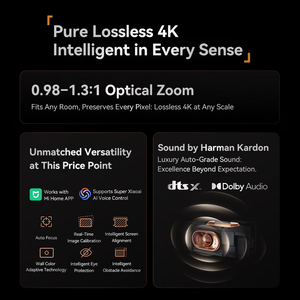 Mini projecteur intelligent portable Z9X 4K, vidéo Android, projecteur, beamer, TV 4K, extérieur, Z9X 4K, projecteur 4K Android 11 1080P Ou - Product Image 2