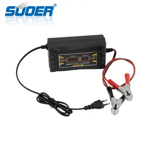 Suoer 12v 10A car battery charger automatic Three Phase Intelligent Car Battery Chargers