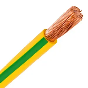 Alta calidad Flexible RV BV Bvr BVVB 300/500V PVC cobre desnudo cable eléctrico y Cable 22AWG Cable