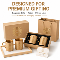 Taza de Café de Terracota Premium con Grabado, Caja de Regalo Corporativa, Empaque Personalizado, Proveedor Mayorista de Artículos para Bebidas