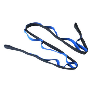 Grouchy Yoga Strap – Bande d'étirement tricotée non élastique de 2 mètres pour le fitness et le modelage corporel, bleu, vert, rose, violet - Product Image 2
