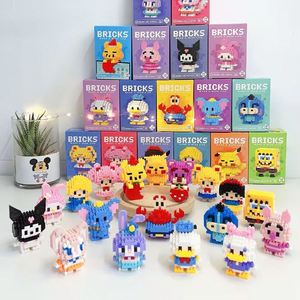 Bloques de Construcción Mini BY, 181 Piezas, Figuras de Dibujos Animados, Rompecabezas 3D, Juego de <span class=keywords><strong>Ladrillos</strong></span> de Plástico ABS para Niños, Juguetes de Construcción para Regalo - Product Image 2