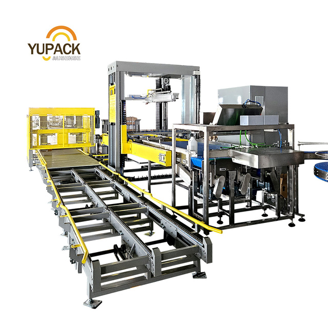 Robotic Depalletizing Vacuum Machine for Lifting Flat Loads Like Glass Bottles Cans Paper Packaging Food Grade Metal/Plastic