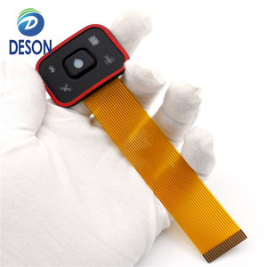 แป้นพิมพ์ซิลิโคนแบบยืดหยุ่น Deson Custom พร้อมไฟแบ็คไลท์ ปุ่มกดแบบกดมือ และคีย์แคปสำหรับพีซี คีย์บอร์ดแบบเมมเบรนยางซิลิโคน - Product Image 2