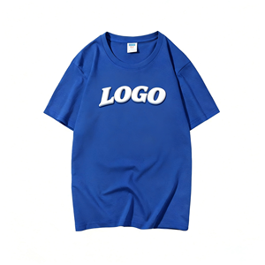 T-shirts en coton à col rond personnalisés promotionnels avec logo sur mesure pour les danseurs de rue de club - Product Image 1