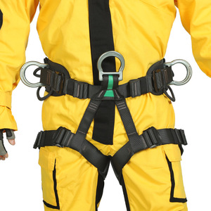 เข็มขัดนิรภัยครึ่งตัว Xinda แบบ 3 ห่วง D รับน้ำหนักได้ 1500 กก. สำหรับปีนเขา ทำงานที่สูง - Product Image 5