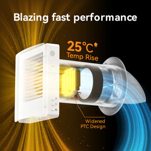 Ventilación de recuperación de calor Obturador automático Sistemas de filtración de <span class=keywords><strong>aire</strong></span> de grado comercial Control inteligente 500W Sistema de calefacción eléctrica PTC - Product Image 4