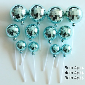 12 piezas/paquete <span class=keywords><strong>de</strong></span> Adornos <span class=keywords><strong>de</strong></span> Pastel <span class=keywords><strong>de</strong></span> Bola <span class=keywords><strong>de</strong></span> Discoteca <span class=keywords><strong>de</strong></span> Plástico, Decoraciones <span class=keywords><strong>de</strong></span> Pastel <span class=keywords><strong>de</strong></span> Feliz <span class=keywords><strong>Cumpleaños</strong></span> <span class=keywords><strong>para</strong></span> Fiesta Temática <span class=keywords><strong>de</strong></span> Discoteca - Product Image 3