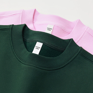 ชุดเสื้อสเวตเตอร์ถักนิตติ้งสำหรับเด็ก พร้อมซับในผ้าฟลีซ 350 GSM สำหรับฤดูหนาว แบบคอกลม พิมพ์ลายได้ตามต้องการ สำหรับเด็ก - Product Image 2