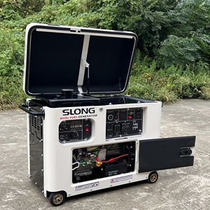 & 3-phase 220V 5000W Generator With 12V Start and Air Cooling for Home Use SL6500W-SE-DF 5000W Portable Gasoline Gen SL6500W-SE- - Product Image 3