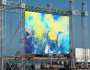 6m x 3m sistema completo conduzido exposição P2.6 P2.9 P3 P3.91 P4.81 painel conduzido 500mm x 1000mm tela de vídeo conduzida exterior interna do fundo - Product Image 5