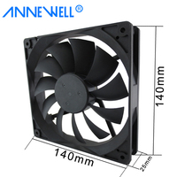 Ventilateur de refroidissement sans balais ultra fiable de bonne qualité 14025 silencieux 5v 12v 24v pour coupeurs laser convertisseurs de puissance amplificateurs audio