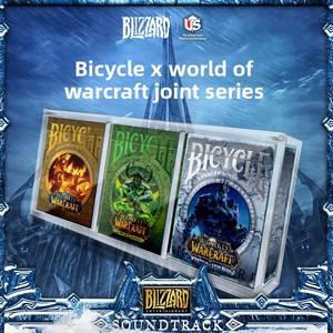 Cartes à jouer classiques Bicycle World of <span class=keywords><strong>Warcraft</strong></span> Wrath of the Lich King, édition limitée, collection de poker, vente en gros / au détail - Product Image 5