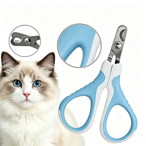 Cortauñas Profesional de Acero Inoxidable de Alta Calidad para Mascotas, Tijeras para Cortar Uñas de Perros y <span class=keywords><strong>Gatos</strong></span> - Product Image 1