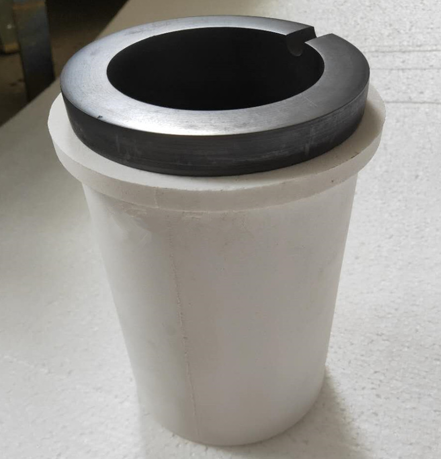 High purity graphite crucible set for melting precious metal crucible in gold melting machine
