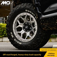 Jantes en alliage brillantes tout-terrain MD-107 pour Tank 300/400, Great Wall Cannon, Wey Mocha, Leopard 5, Haval H9, Pajero (pièces de rechange)