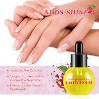 Huile pour cuticules à la grenade et aux figues, enrichie en vitamine E, pour ongles, avec logo personnalisé, huile naturelle revitalisante pour cuticules, fournie par le fabricant