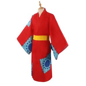 Hot Sales One Pieced Patch <strong>Outfit</strong> Party Costume Zoro Luffy Yukata Suit Anime Kimono One Pieced Cosplay Costume - Product Image 2