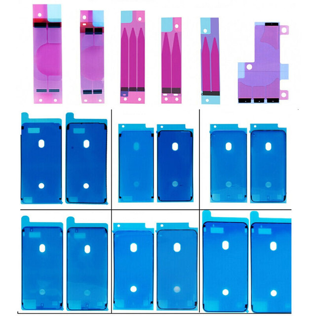 Customized Die-cut Double Sided Pressure Sensitive Water Activated Waterproof Battery Glue Tape Tab Replacement Part for Mobile