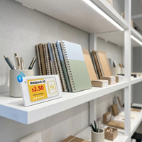 Label Rak Elektronik ESL, Label Harga Digital Plastik untuk Supermarket dan Toko Retail, Layar Label Harga E-Ink, Mendukung Perangkat Seluler