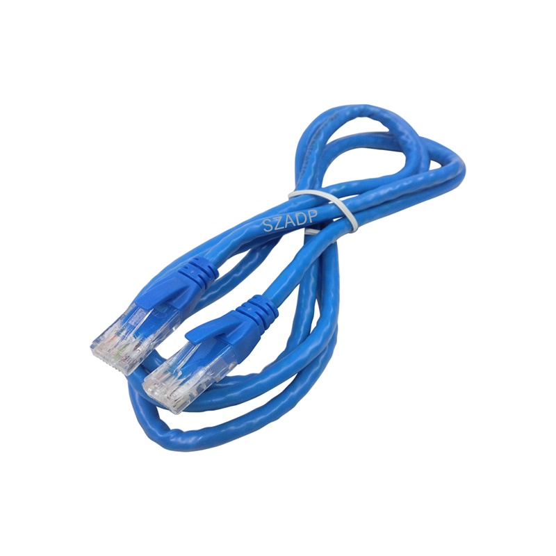 Aluminum Foil Shield 1M 5Feet Fiber Optic Patch Cord Ethernet Rj45 Patch Cable