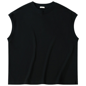 เสื้อยืดแขนกุดผ้าฝ้ายถัก 100% น้ำหนัก 230 กรัม พิมพ์ลายพัฟฟ์ ทรงโอเวอร์ไซส์ ระบายอากาศได้ดี เป็นมิตรกับสิ่งแวดล้อม สไตล์ฮิปฮอป สำหรับผู้ชาย รุ่นหนาพิเศษ - Product Image 4