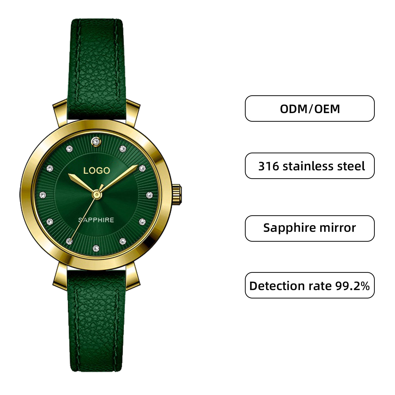 สีเขียว