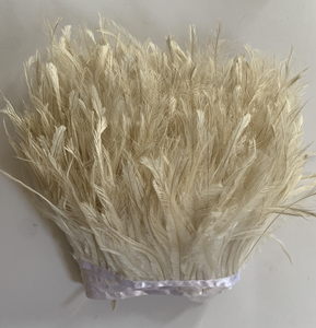 Hs-48 15 gam/mét nhỏ đà điểu lông rìa tẩy trắng trắng cho tiệc cưới - Product Image 2