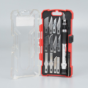 15 cái của New chế biến gỗ khắc và thủ công mỹ nghệ Bộ công cụ trên thị trường sở thích dao Craft Knife Set SK5 cho Diy nghệ thuật làm việc cắt - Product Image 1