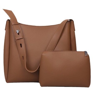 Fashion Women's Shoulder Bucket Bag &amp; Purse <strong>Pu</strong> <strong>Leather</strong> with Polyester Lining - Product Image 1