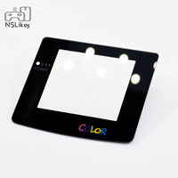 Lentille d'écran en verre NSLikey pour Gameboy Color GBC, lentille d'écran en verre de taille standard