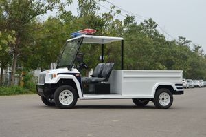 Carro de Patrulla Eléctrico Personalizable de Bajo Ruido para Zonas Turísticas, Ecológico para Seguridad en Parques y Áreas Turísticas - Product Image 6