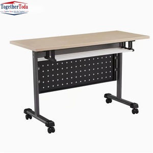 Escritorio Plegable y Móvil con Ruedas para Estudiantes, Ajustable para Salas de Clase, Capacitación, Reuniones, Conferencias, Estudio y Oficina - Product Image 2
