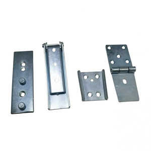 Charnières à ressort Xinjunye pour meubles, charnières ovales à clipser en alliage de nickel pour portes pliantes - Product Image 1